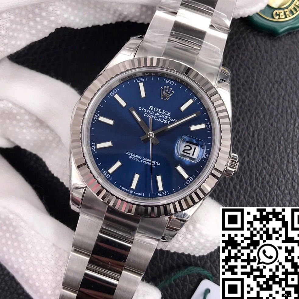 Blue VS Dial Rolex M126334-0001 Datejust Factory 0419